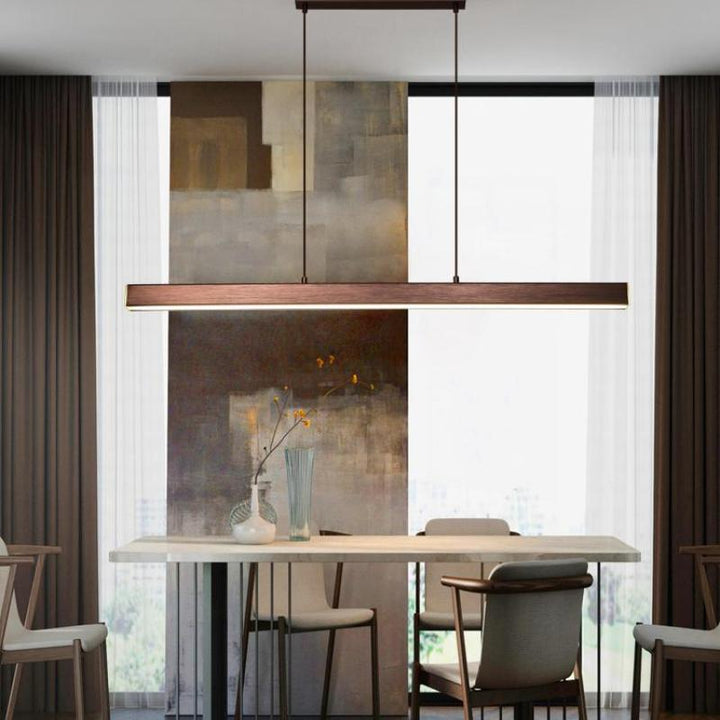 Skanto | Moderne LED Taklampe – Industriell Stil med Skinndetaljer