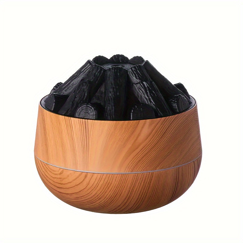 Skanto | Fire Diffuser - Mini simulert kullild luftfukter med realistisk flammeeffekt