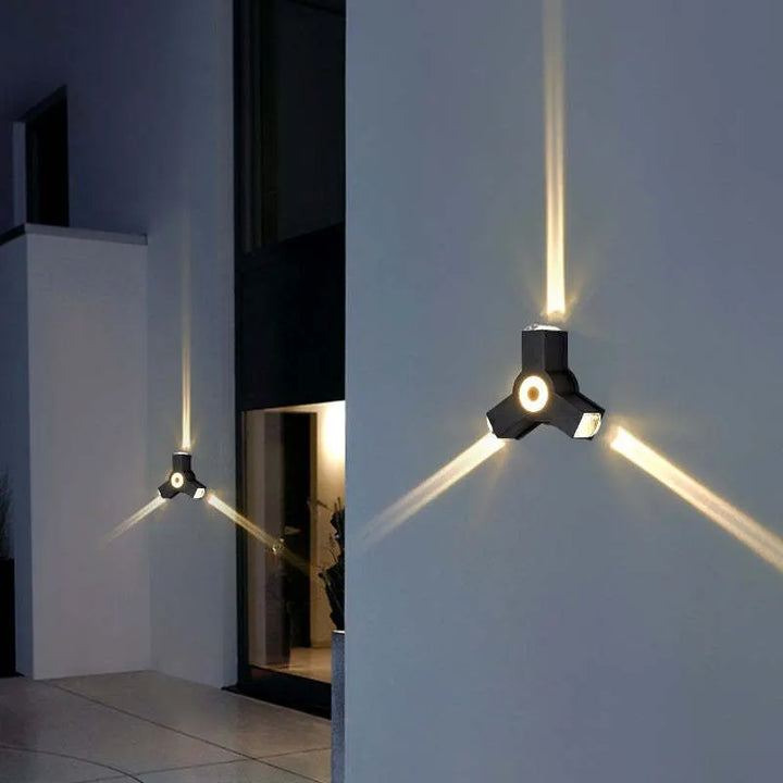 Skanto | Vegglampe Moderne Akryl Utendørs LED-lampe