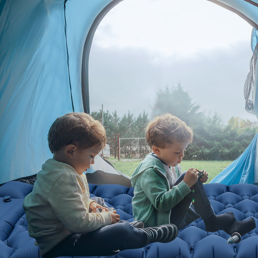 Sovematte camping matte fotpumpe | Skanto