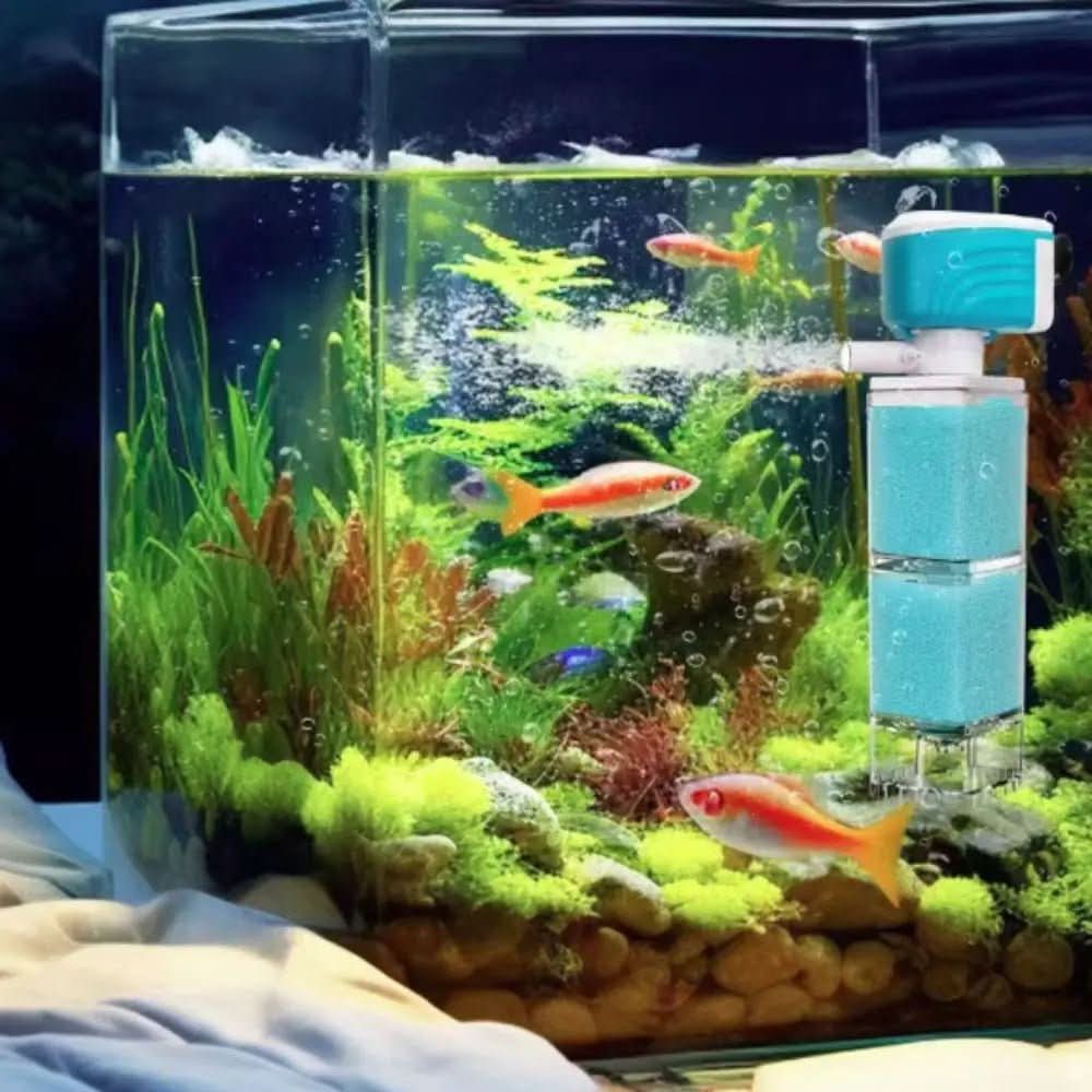 Skanto | 5-i-1 akvariefilter system for krystalklart vann