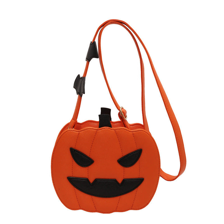 Skanto | Halloween Messenger Bag – Minimalistisk Skulderveske i Enfargede Farger