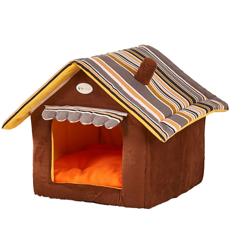 Norvo | Innendørs Hundehus/Kattehus Hundeseng/Katteseng Kjæledyrseng For Små-Middels Store Dyr