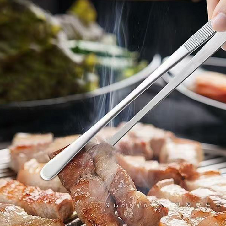 GripForce Rustfritt Stål Tenger — Absolutt Kontroll og Uanstrengt Grep for Dine Beste Matlagingsøyeblikk | Skanto