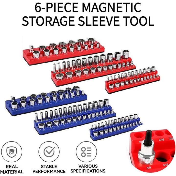Heavy-Duty Magnetisk Socket Organizer Skanto