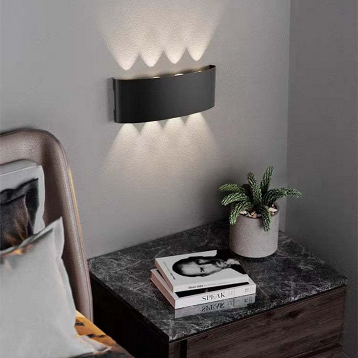 Utendørs vanntett aluminiums LED vegglampe | Skanto