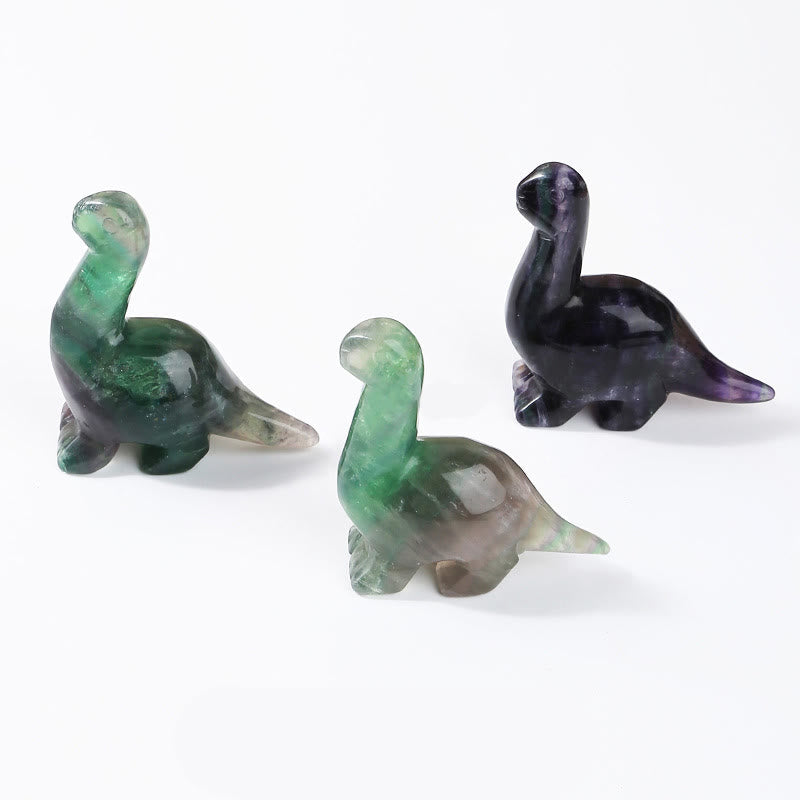 Skanto | Frendorf 2.5 Tommers Krystall Dinosaur Hjemmedekorasjon Edelsteinsdekor