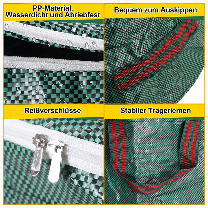 Hageavfallssekk hagesekk 272L med lokk | Skanto