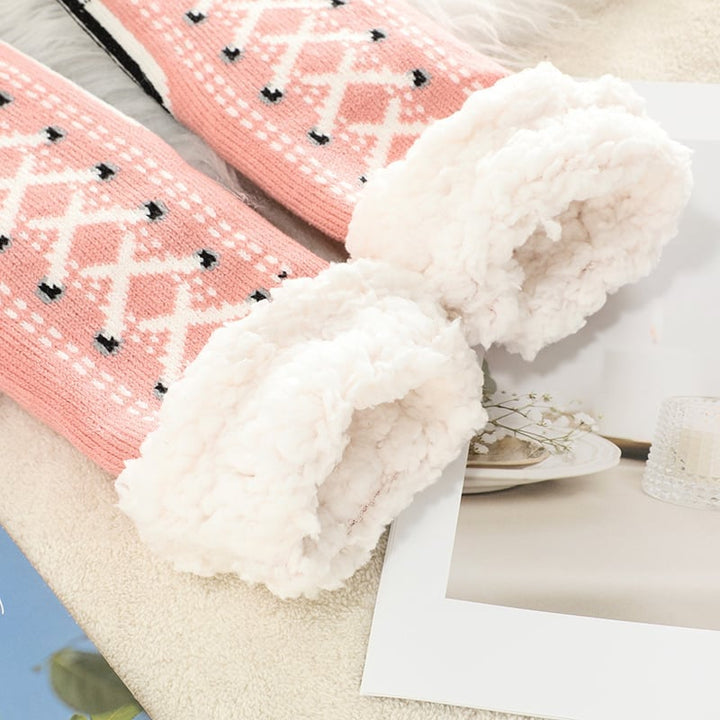 Skanto | Ultra-tykke Cashmere Slippers Sokker S