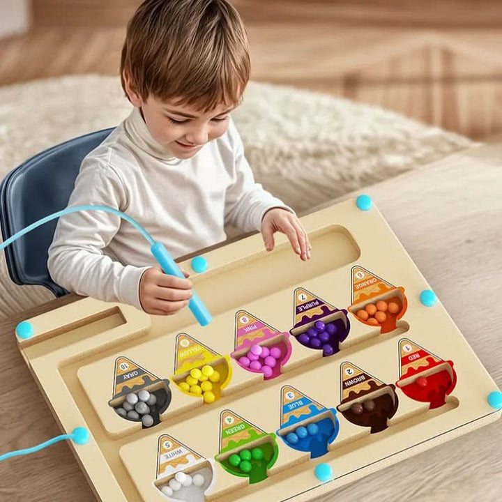 Skanto | Magnetisk farge- og tallspill for barn fra 3 år og oppover
