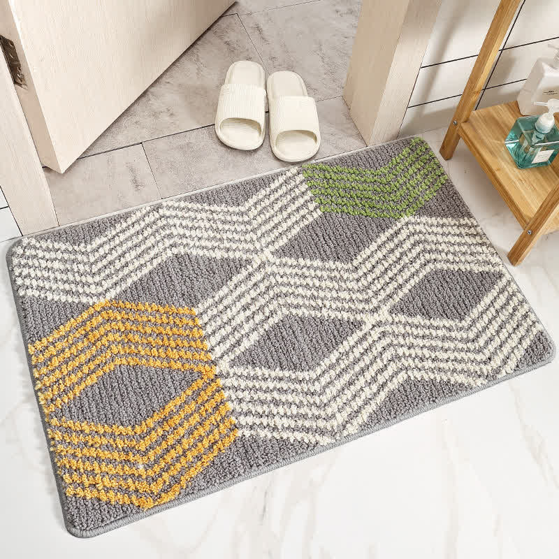 Fluffy Absorbent Bath Rug with Non Slip Backing | Skanto