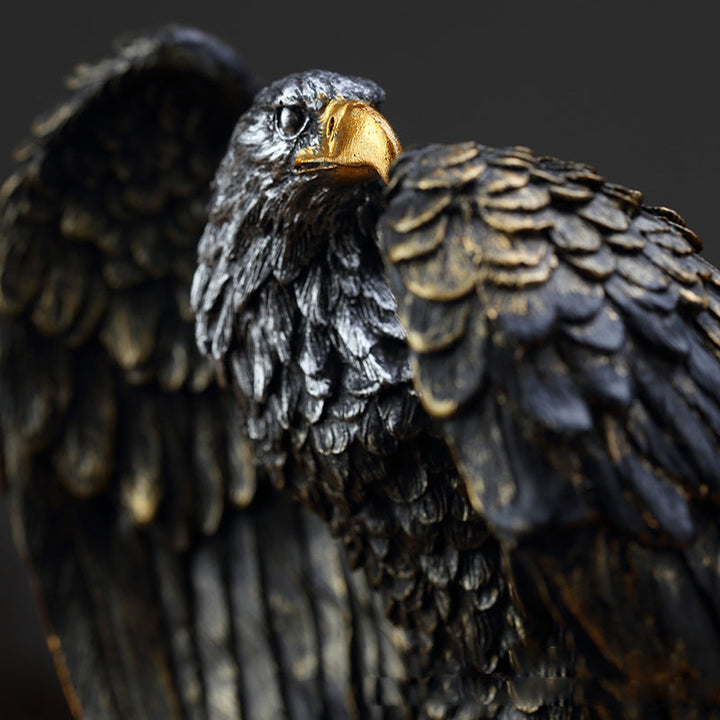 Skanto | Eagle Spreading Wings Ornament Hjem Dekkene