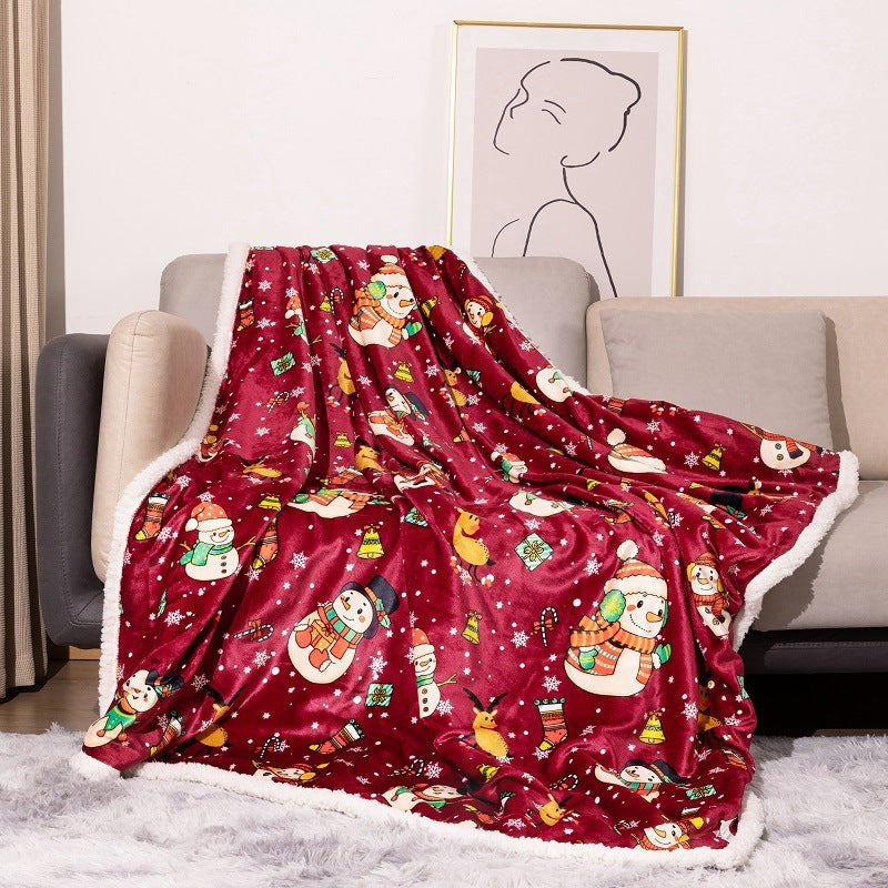 Skanto | Flanell Juleteppe Dobbeltlag