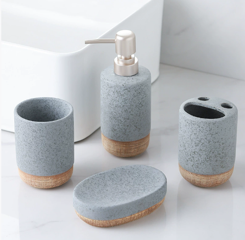 Hora – Elegantes Badezimmer-Tilbehør-Set