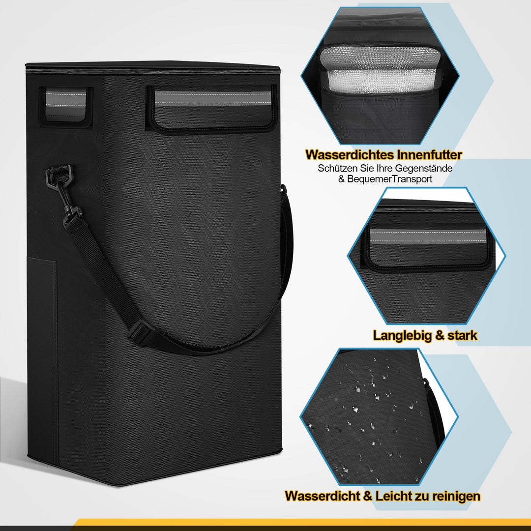 Shopping trolley shopping roller foldable 40L | Skanto