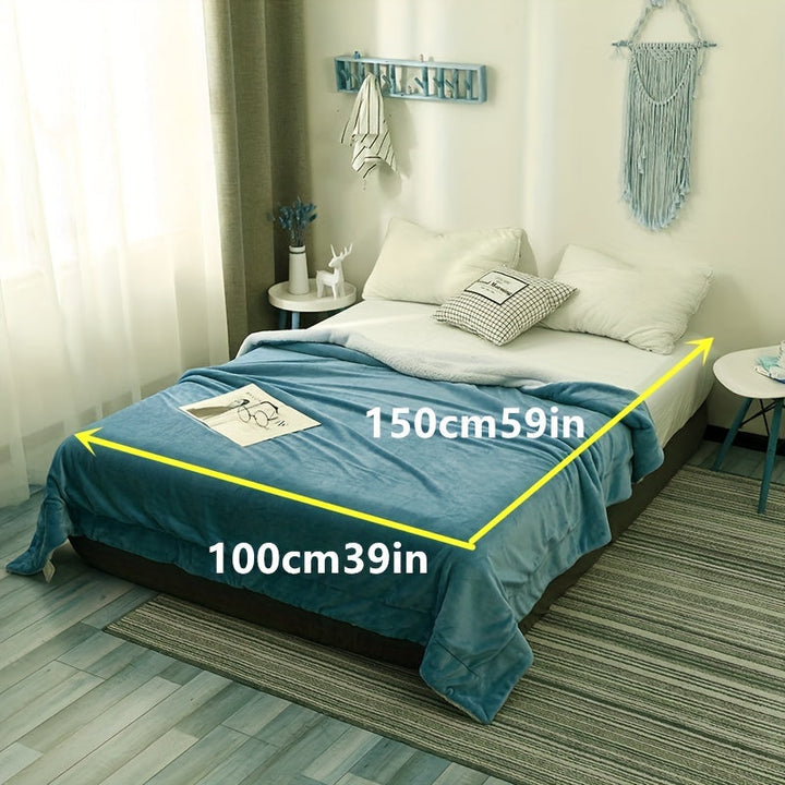 LuxeFlannel – Dobbelt-sidig Sherpa Teppe for Ultimat Komfort Skanto