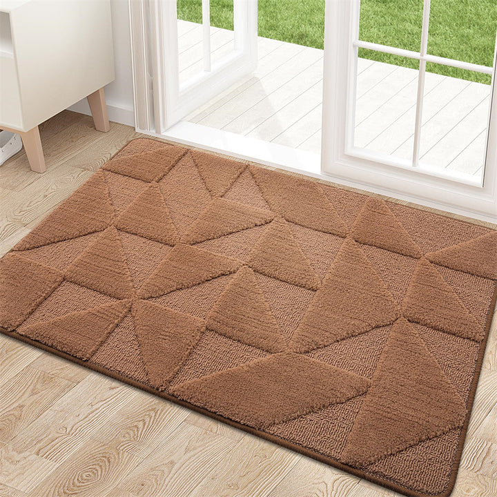 Skanto | Moderne Geometrisk Antiskli Mikrofiber Dørmatte