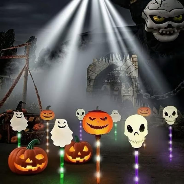 Skanto | 6 i 1 Halloween Solhage Lys