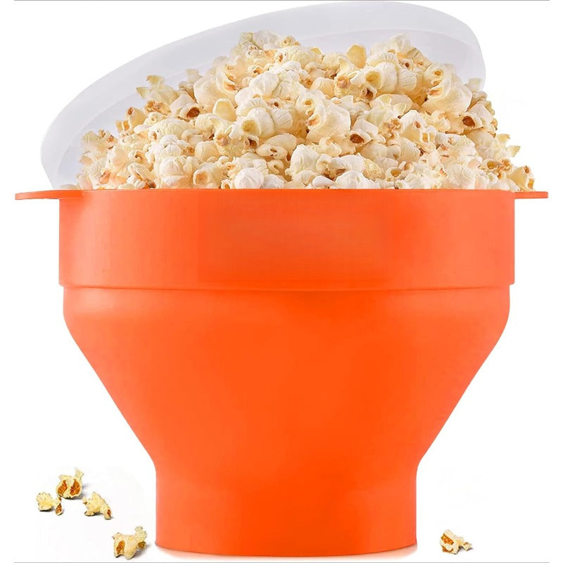 Skanto | Sammenleggbar Silikon Mikrobølgeovn Popcorn Popper