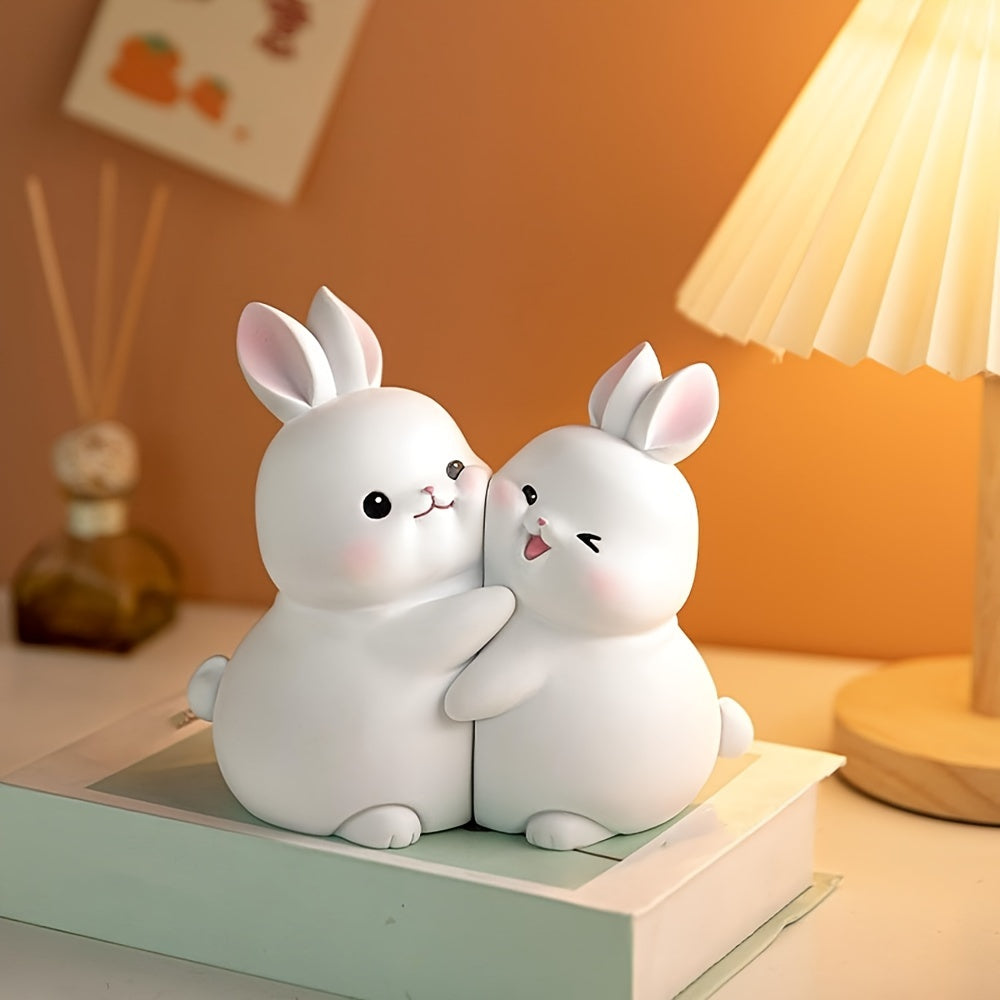 BunnyBookends – Lekne Bokstøtter i Kanin Stil Skanto