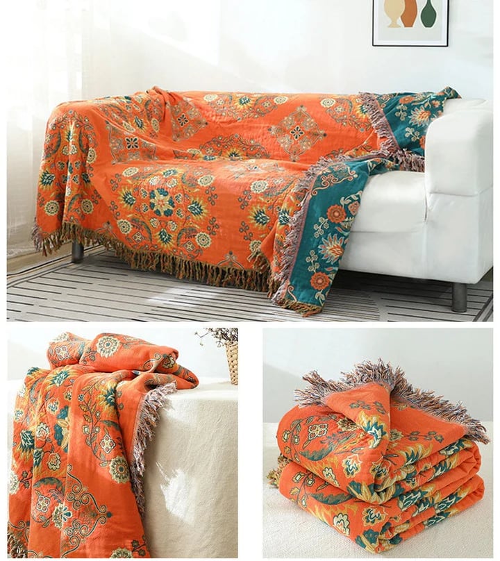 Skanto | Cotton Queen Sengdekke Sofa Teppe