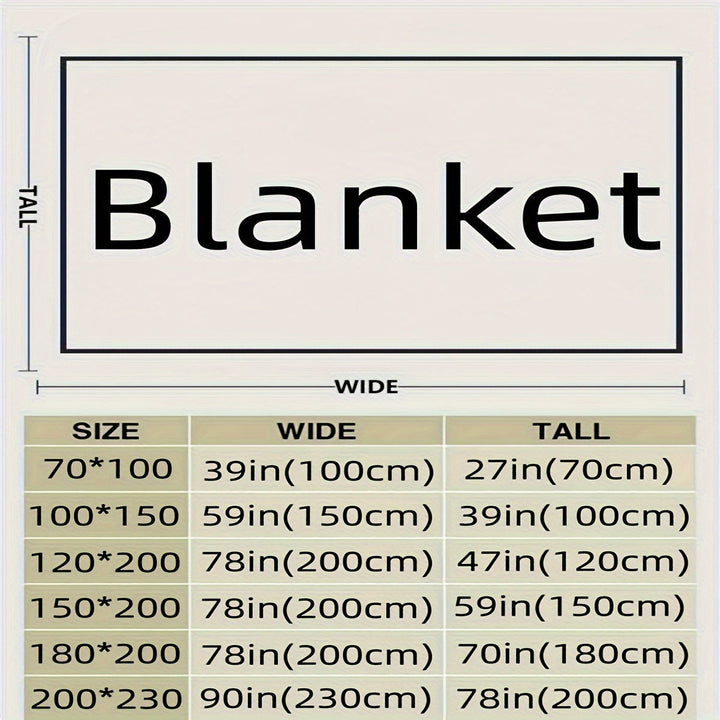 MeteorFleece – Myk Fleece Teppe med Meteor Mønster Skanto