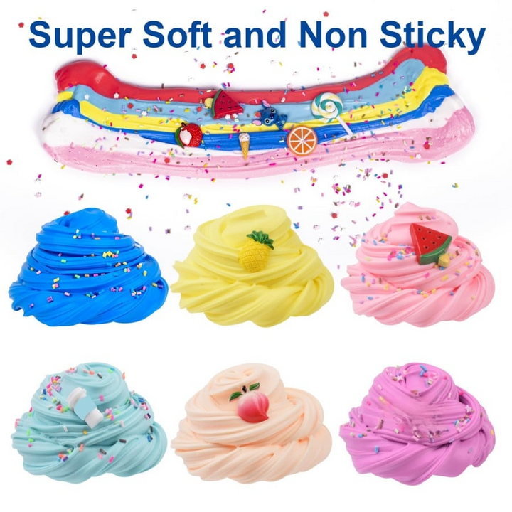 Skanto | CalmiCraft - Premium Stressavlastning med myk, ikke-klebrig leire slime