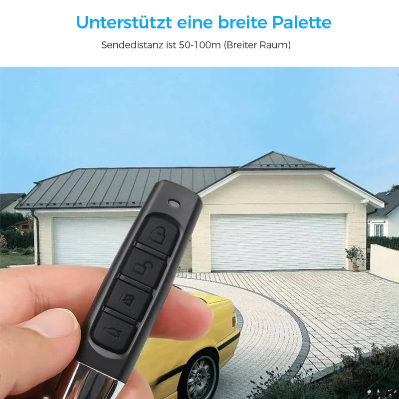 Fernbedienungs-Duplizierer 433 MHz – 4-Kanal Universal-Fernbedienung mit Schlüsselanhänger