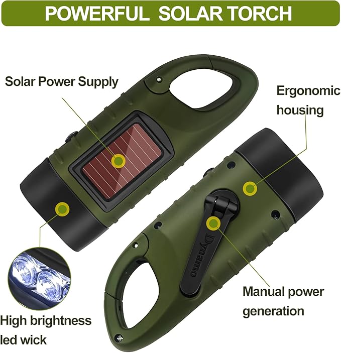 BrightTrail Solar-Kurv-LED-Lommelykt | Skanto