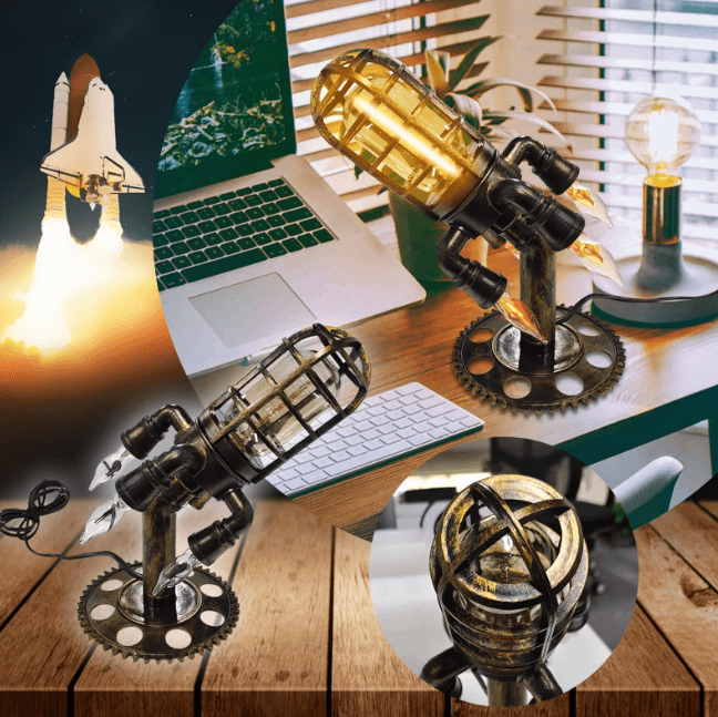 Skanto | VINTAGE STEAMPUNK ROCKLAMPE