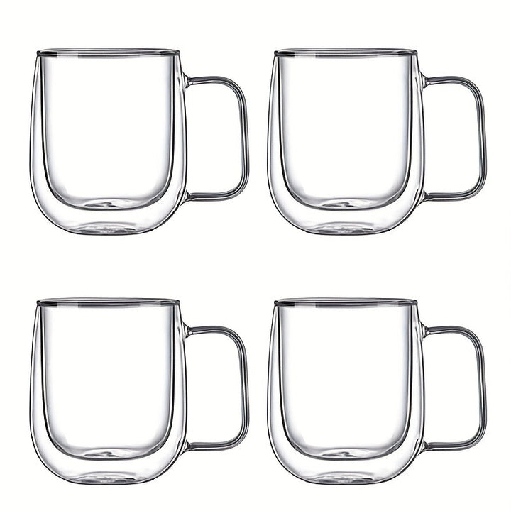 ThermoSip Dobbeltvegget Glasskrus – Borosilikatglass, Varmeresistent & Elegant | Skanto