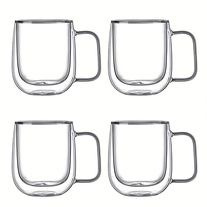 ThermoSip Doppelwandiger Glasbecher – Borosilikatglas, hitzebeständig og elegant
