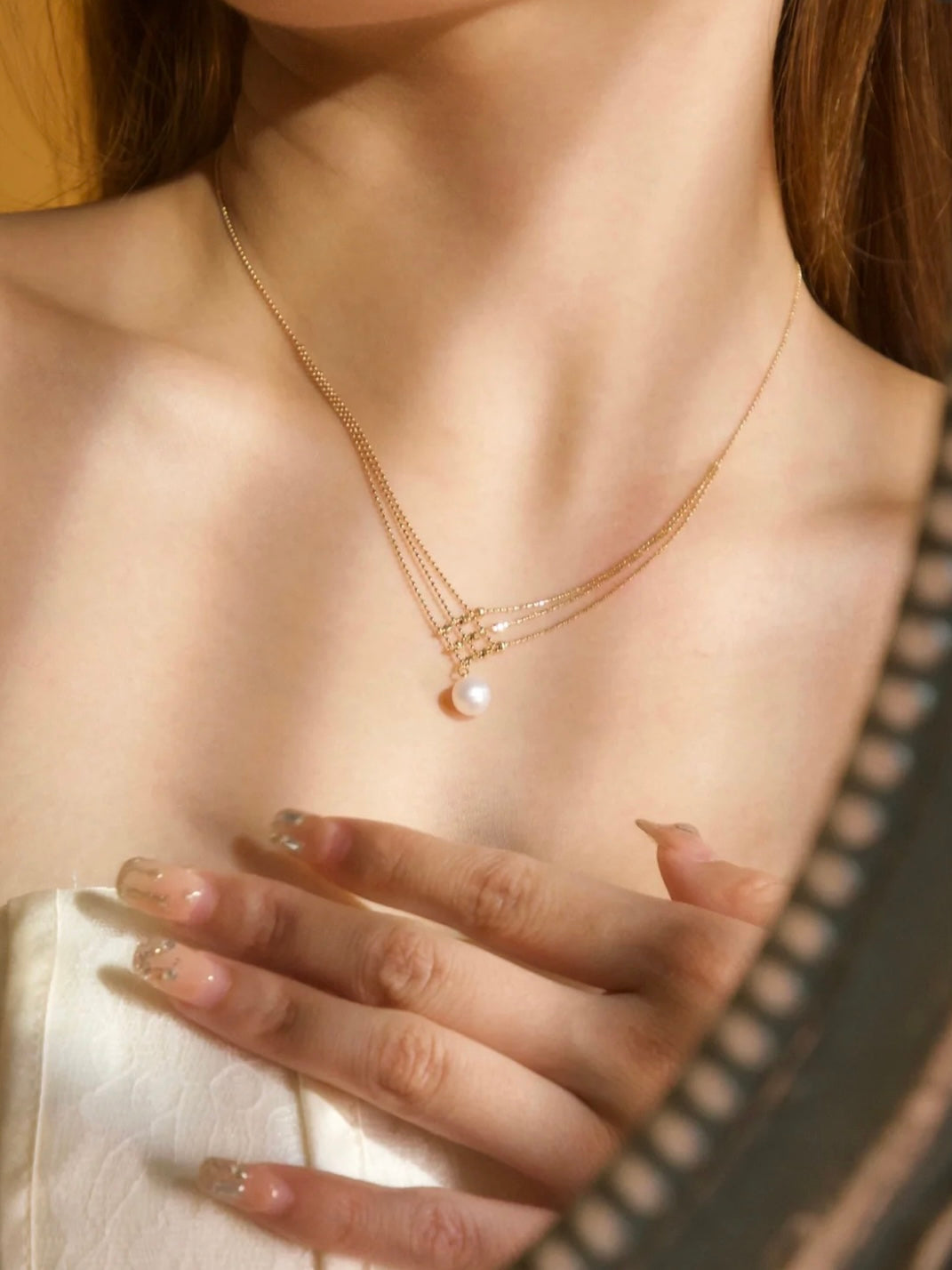 Skanto | Necklace | 24k Gullbelagt