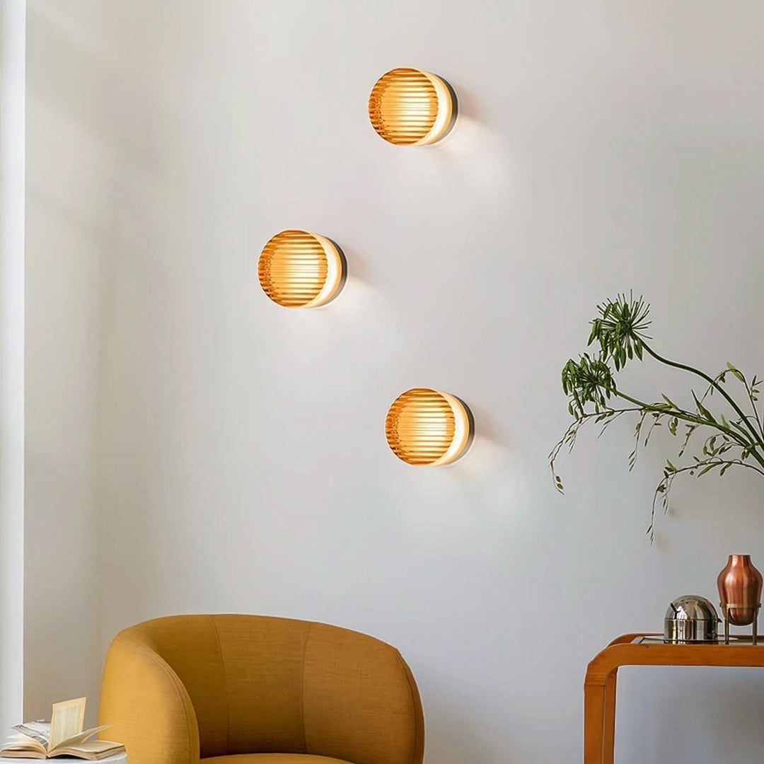 Skanto | Moderne Rund LED Vegglampe