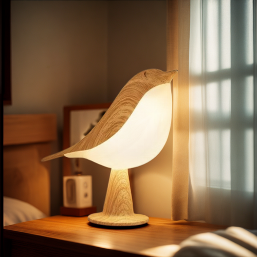 Skanto | LumiNest Myk Nattlampe | En sjarmerende lampe som beroliger og forskjønner plassen din