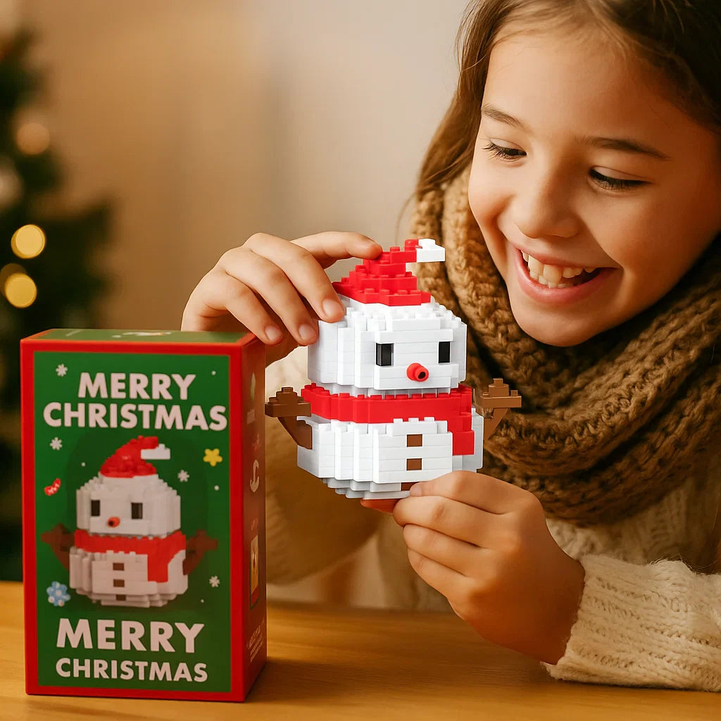 Skanto | Kreative Byggekloss Julefigurer - Moro for Hele Familien
