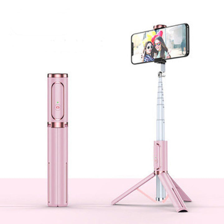 Skanto | Kompakt Utvidbar Bluetooth Selfiestang, med Stabilt Stativ og 360¬∞ Roterbar Design