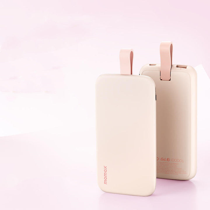 Skanto | Innebygd kabel Dobbeltport hurtigladende powerbank