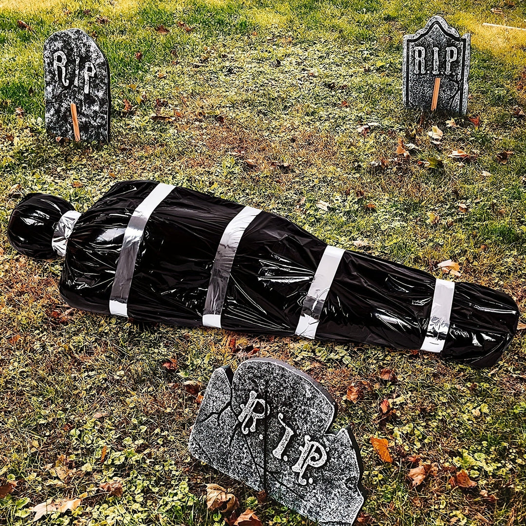 Skanto | Halloween Hengekropp Oppblåsbar Rekvisitt | Realistisk Skremmende Utendørs Dekor