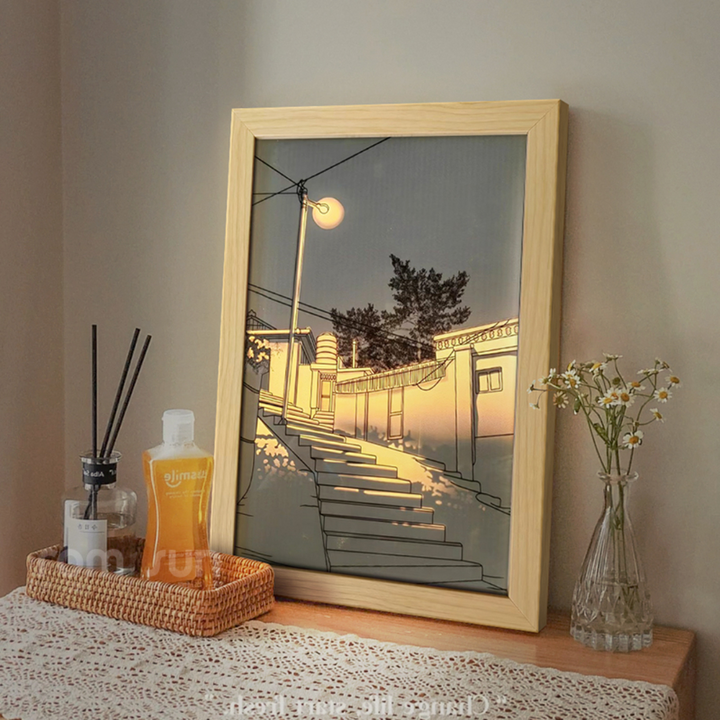 Skanto | Kreativ DIY Sollys Maleri Nattlampe