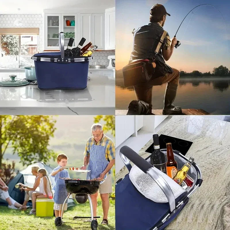ChillNest Thermo bag – Nyt perfekt friske måltider og drikker, uansett hvor livet tar deg | Skanto