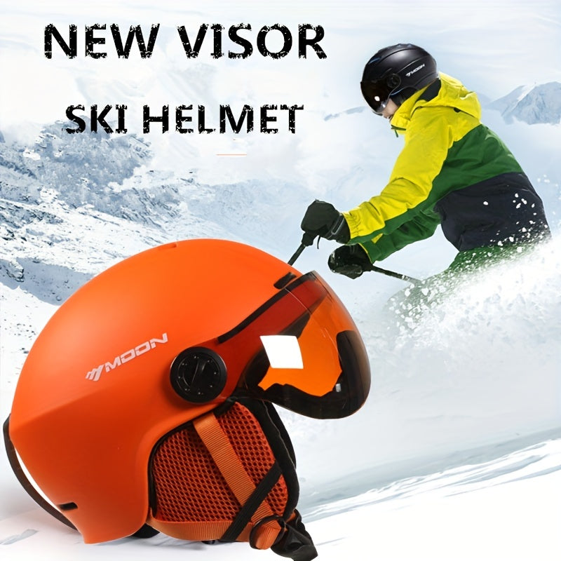 Hochwertiger Skihelm mit Abnehmbaren Teilen – sicher and komfortabel für Outdoor-Aktivitäten