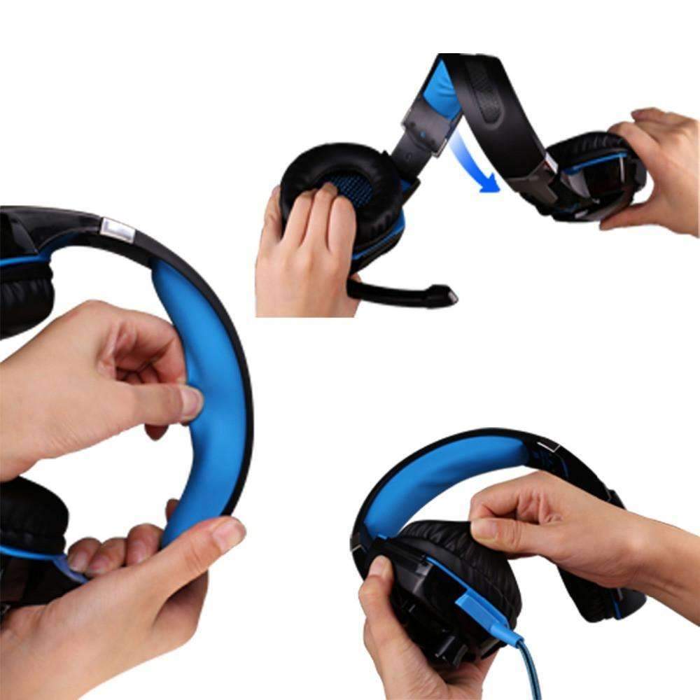 Skanto | Hodetelefon Stereo Omfavnet Over-Ear Gaming Headset