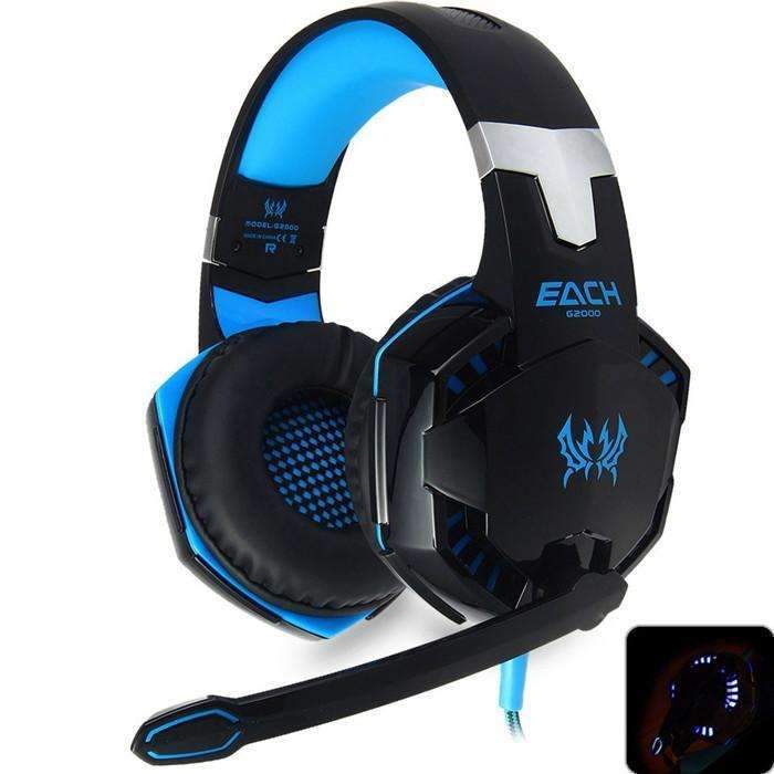 Skanto | Hodetelefon Stereo Omfavnet Over-Ear Gaming Headset