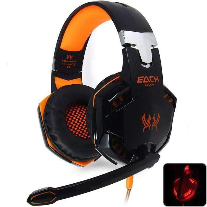 Skanto | Hodetelefon Stereo Omfavnet Over-Ear Gaming Headset