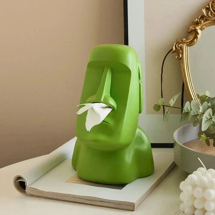 Skanto | Pappeske i Påskeøya-statuer design