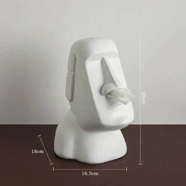 Skanto | Pappeske i Påskeøya-statuer design