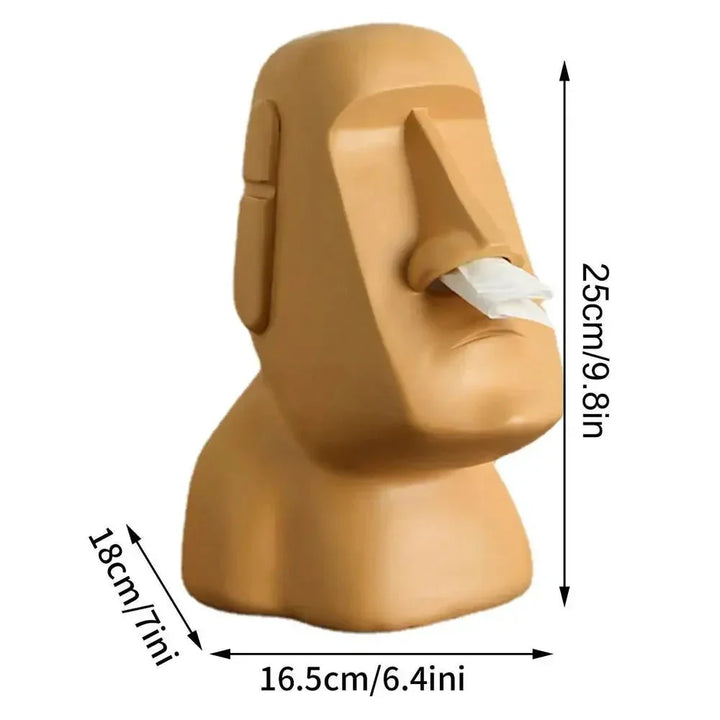 Skanto | Pappeske i Påskeøya-statuer design
