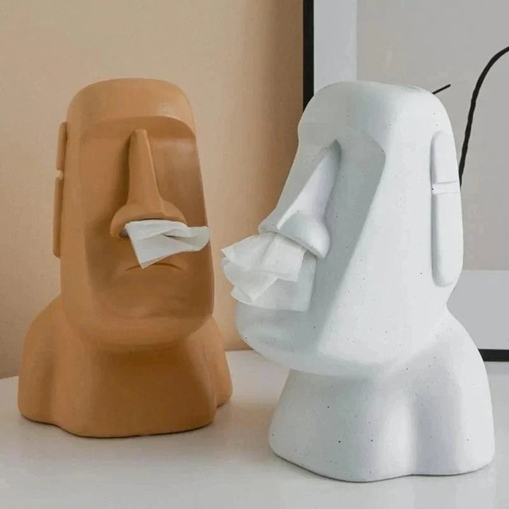 Skanto | Pappeske i Påskeøya-statuer design