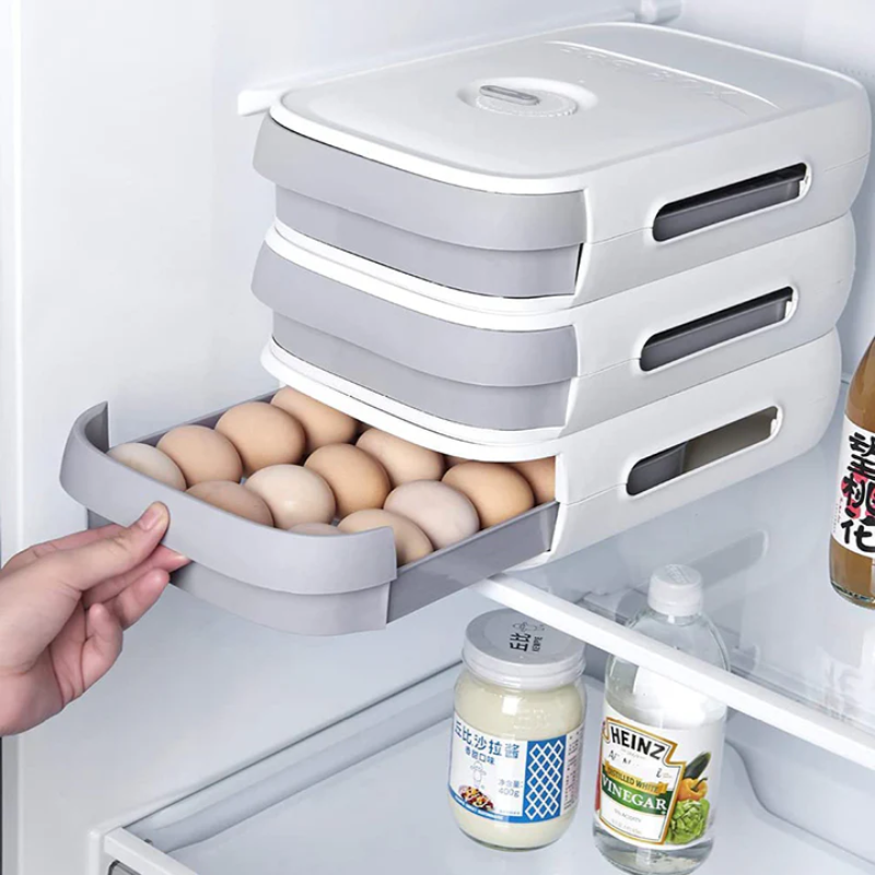 Skanto | FridgeNest Egg Drawer – Organisering & Friskhet for 20 Egg
